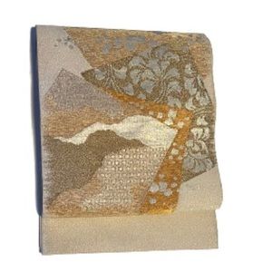 FUKURO OBI / WOVEN MICHINAGADORI & FLOWER